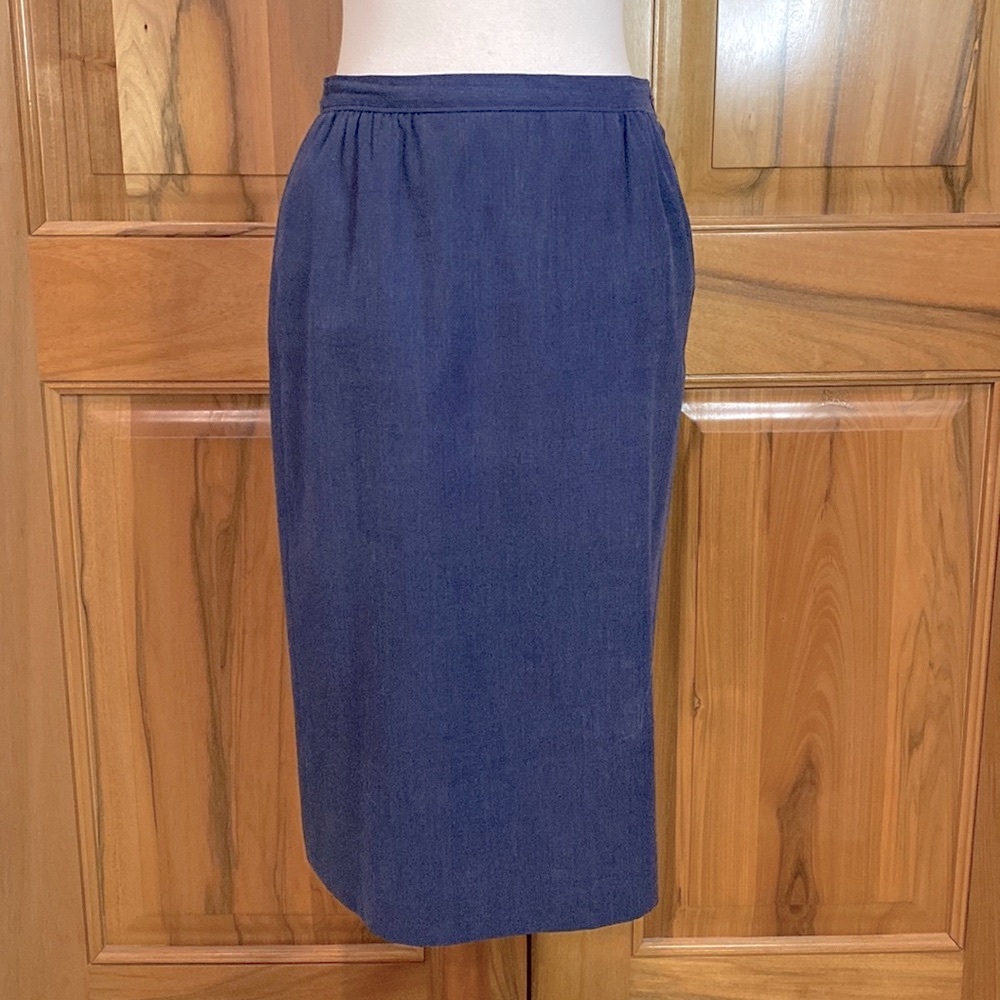 VTG Pendleton - Country Sophiticates Petite Portland OR Pencil Skirt - EUC - 12